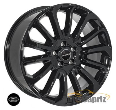 Диски Replica Land Rover TL1326 B R21 W9.5 PCD5x120 ET49 DIA72.6